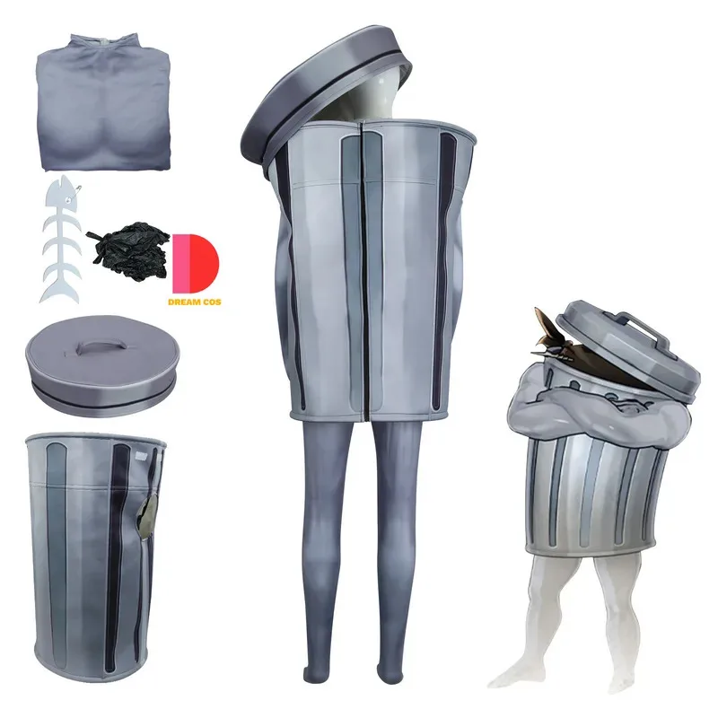 Honkai Star Rail King Nextbucket Cosplay Costume Star Dome Railway Trash Can Doll Server Role-Playing Game Full Set Outfit