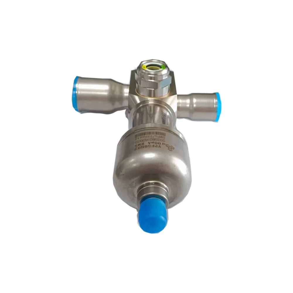 VPF50H02 7/8*1-1/8 بوصة صمام التوسع الإلكتروني المستقيم لصناعات مطاعم البناء HVAC الجديدة مع الرصاص