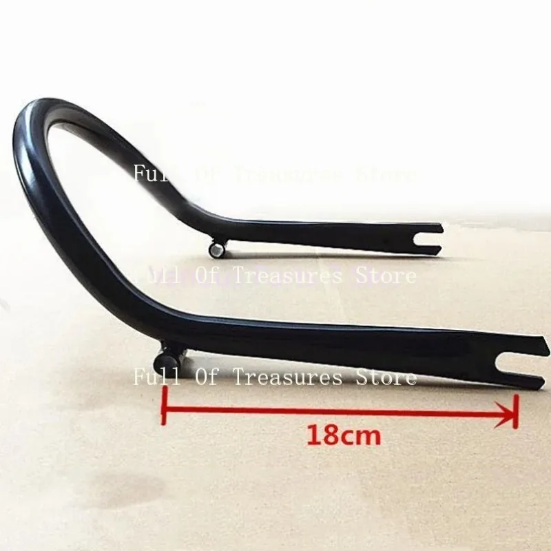 

GN125 Modificado Tail Wing Rack, U-Tube Braço, Prateleira retro, Motocicleta
