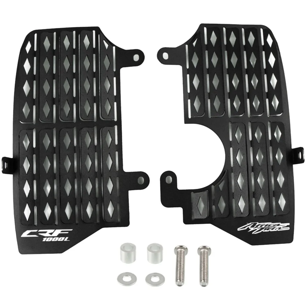 

For Honda CRF1000L Africa Twin Adventure Sports 2016 2017 2018 2019 Aluminium Radiator Bezel Grille Guard Protector Guard Cover