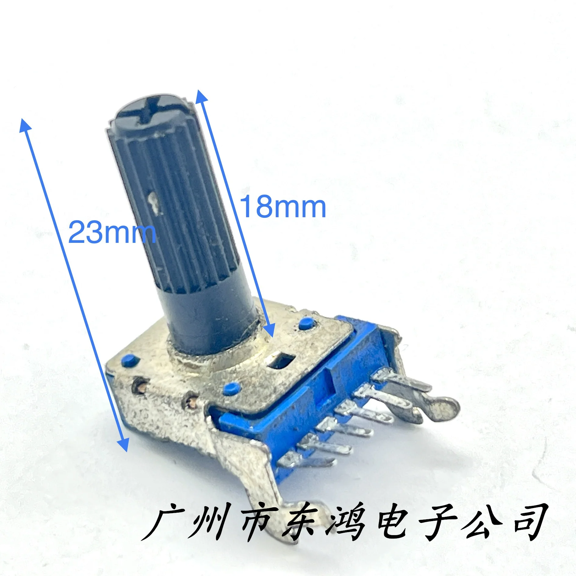 1 pcs RK12 potentiometer, 6-pin C10K shaft length 18mm