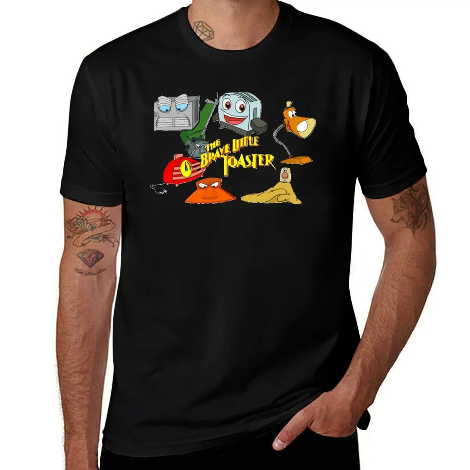 The Brave Little Toaster T-Shirt Dry Fit Athletic Short Sleeve Shirt T-Shirt
