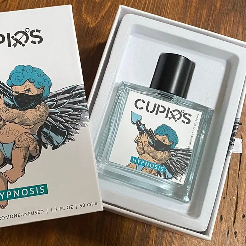 50 مللي كيوبيد للرجال فرمون كولونيا عطر طويل الأمد عطر غني عالي الجودة Hombre عطر الجسم رذاذ زيادة السحر