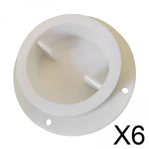 

Yacht Deck Draining Connector White Nylon Marine Scupper Water Outlet for Boat Cabin Hull