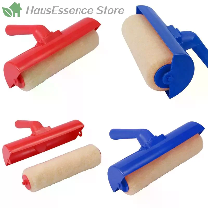 ※1Pcs No Drip Roller Splatter-Free Painting Brush 9 Inch House Ceiling With Shield And Rollers High Quality High Quality