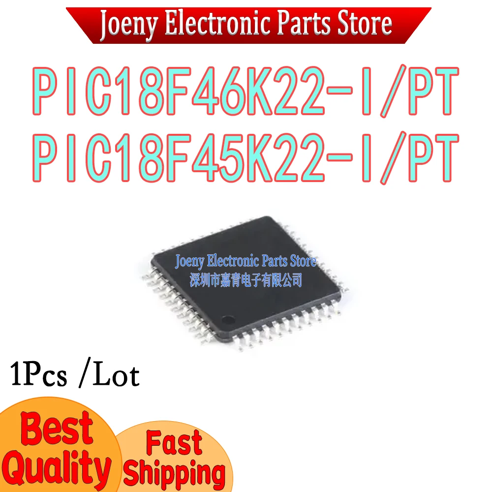 PIC18F46K22-I/PT PIC18F45K22-I/PT  Plastic Casing