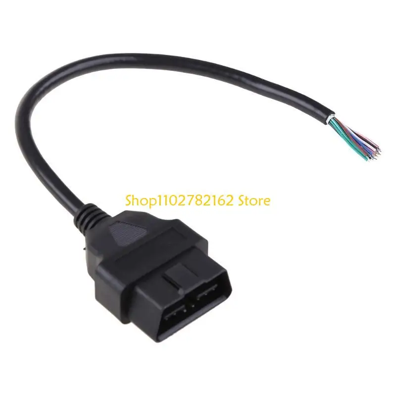 

547B 16pin OBD2 Auto Extension Cable Full 16Pin Male Automotive Car Diagnostic Cord