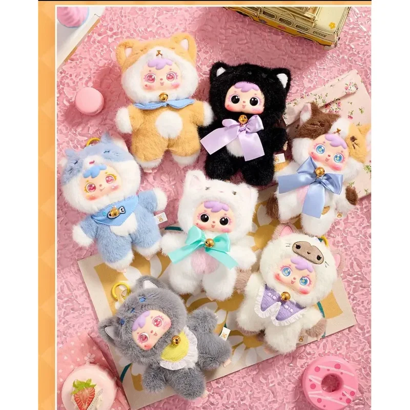 

Samuel Cat Party Plush Blind Box Cute Gift Handmade Jewelry Girl Backpack Decoration Pendant Trendy Play Doll Desktop Ornament