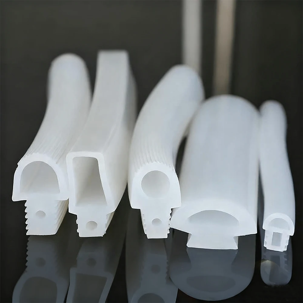 1-8M T-Shaped Sealing Strip Oven Cabinet Door High Temperature Resistant Silicone Strip Waterproof Dustproof And Anti-Collision view 3
