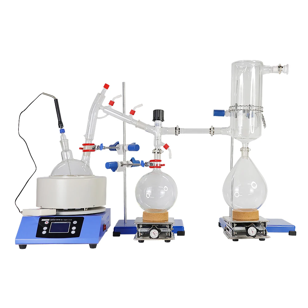 

ZOIBKD Laboratory Equipment Short Path Distillation 2L Capacity with Stirring Function and Heating Mantle