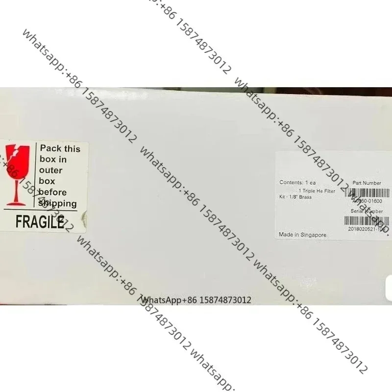 

For The rmo A0950-01600 Helium Filter With 1/8 Inch Copper Pipe, Stainless Steel Pipe Connection
