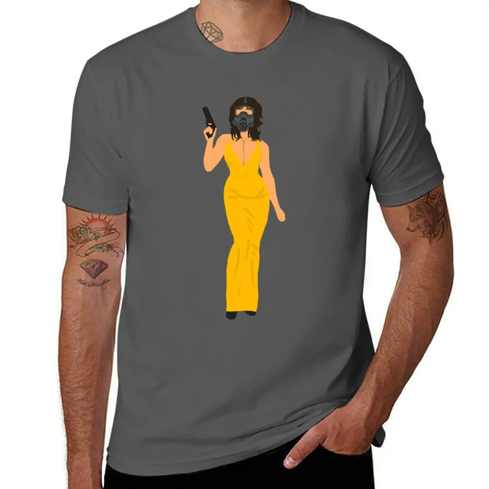 

fan-art SG SF / T-Shirt Basic Solid Color Short Sleeve T-Shirt
