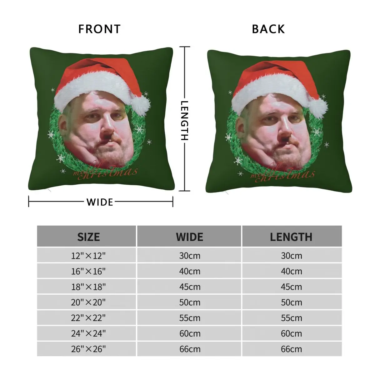 Rainer Winkler Drachenlord Meddl Xmas Lord Pillowcase Polyester Linen Velvet Zip Decorative Home Cushion Cover Wholesale 18\