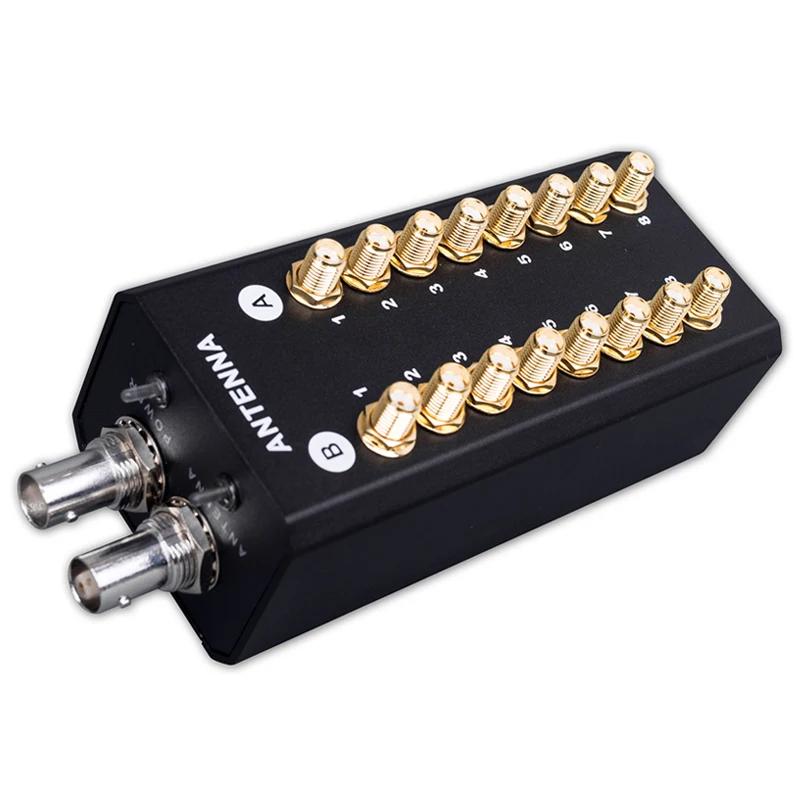 PSC 8 channels Signal Amplifier Antenna distributor system audio RF distributor for Recording Interview Wireless Microphone