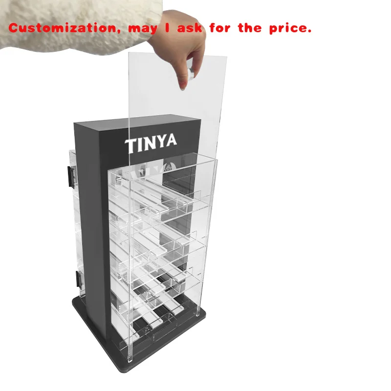 

Custom.Tinya Индивидуальный акриловый дисплей, акриловая витрина, магазин, дымовой магазин, акриловый дисплей