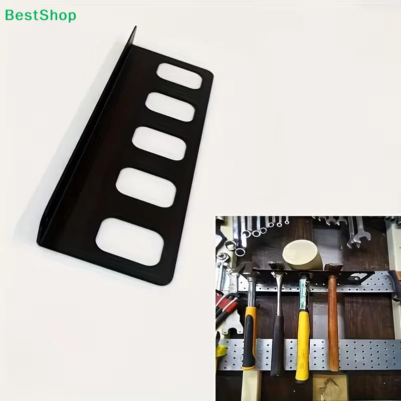 〔Q〕Wall Mounted Hammer Tool Storage Rack, Durable Metal Holder For Garage, Workshop, DIY, Woodworking, Home Tool Organization