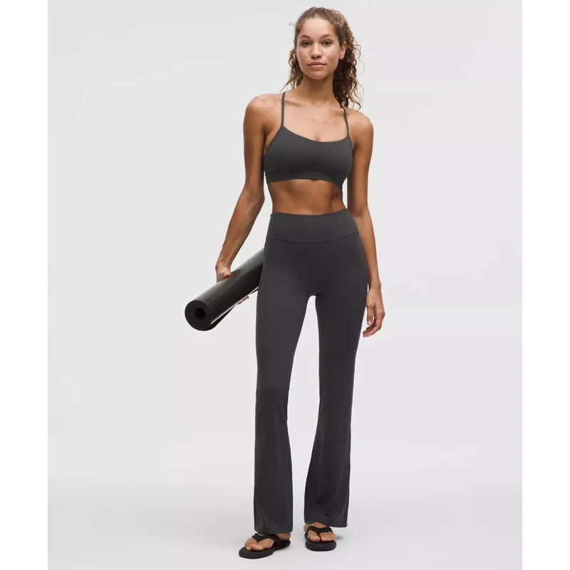 

Women Flared Yoga Pants High Waist Stretch Slim Fit Bootcut Leggings Butt Lifting Workout Trousers Sexy Athletic Fitness Wear