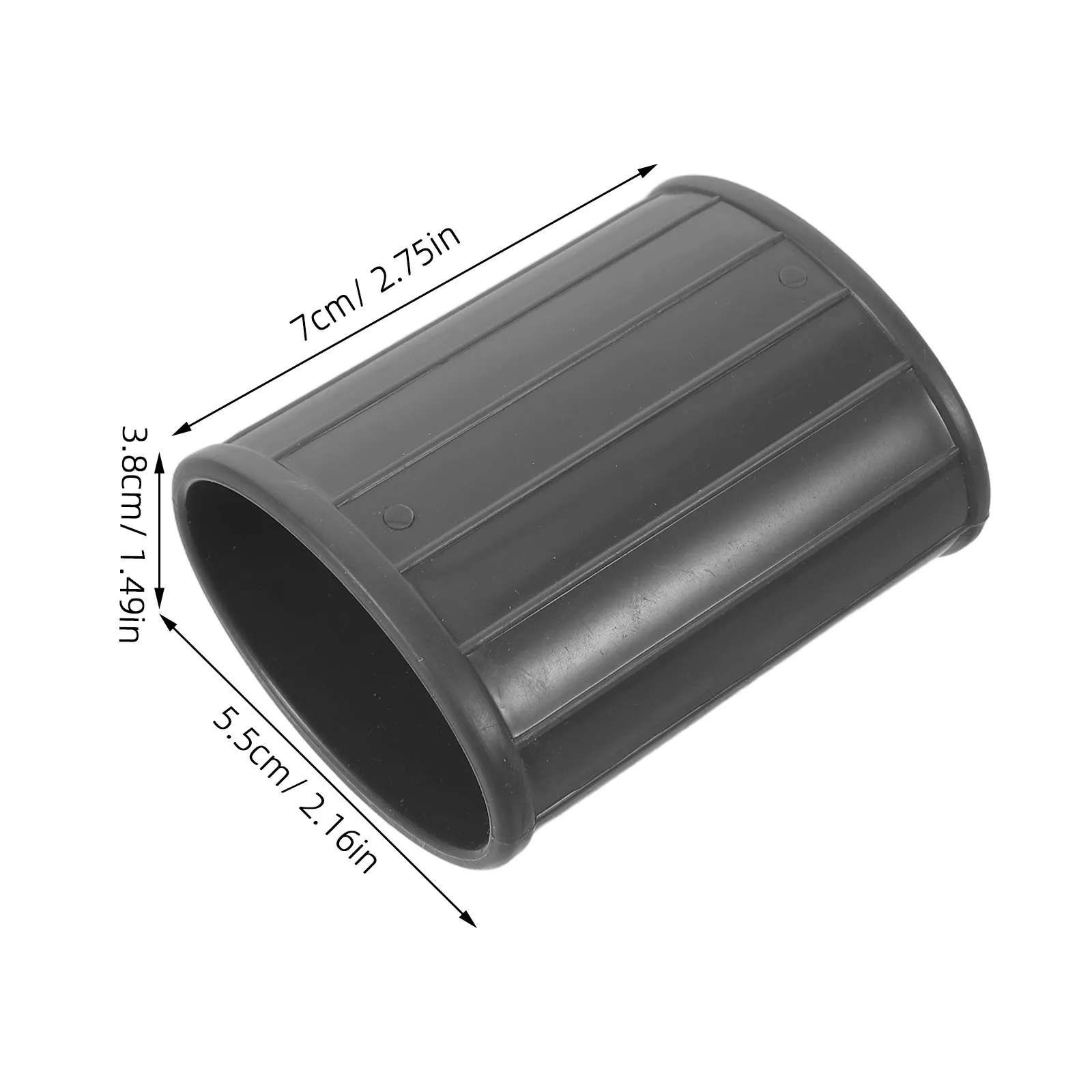 Umbrella Pole Bushing Replacement Fixing Sleeve Dark Grey Stable Outdoor Table Patio Umbrella Repair Parts Garden Parasol