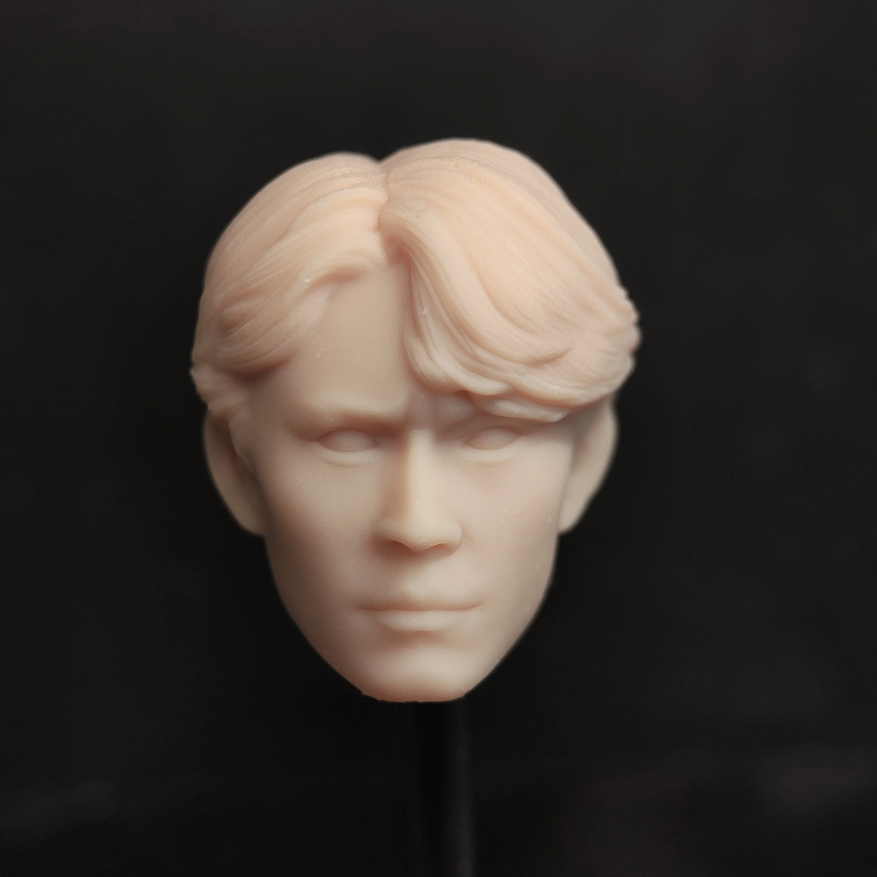 HL1981 DIY Customized 1/18 1/12 1/10 Scale Unpainted Head Sculpt for 3.75