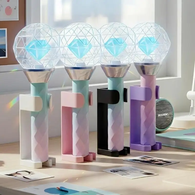 Lightstick Display Stand Light Stick Holder Action Figure Support Frame Storage Rack Idol Concert Collection Supplies