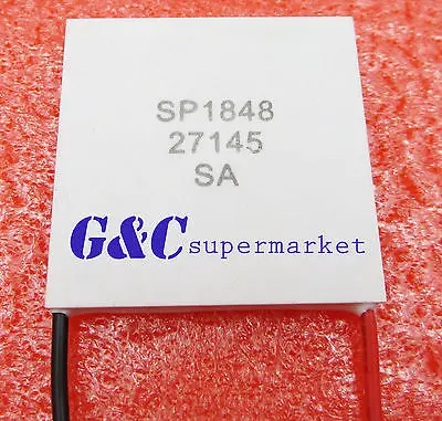 

TEC SP1848-27145 TEC1 Thermoelectric Heatsink Cooler Peltier Plate Module TEC1 27145