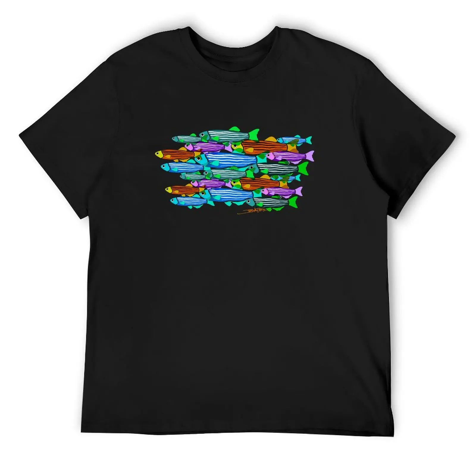 

Zebrafish T-Shirt cotton graphic tees designer shirts football t shirt Personalized t-shirt mens designer clothes