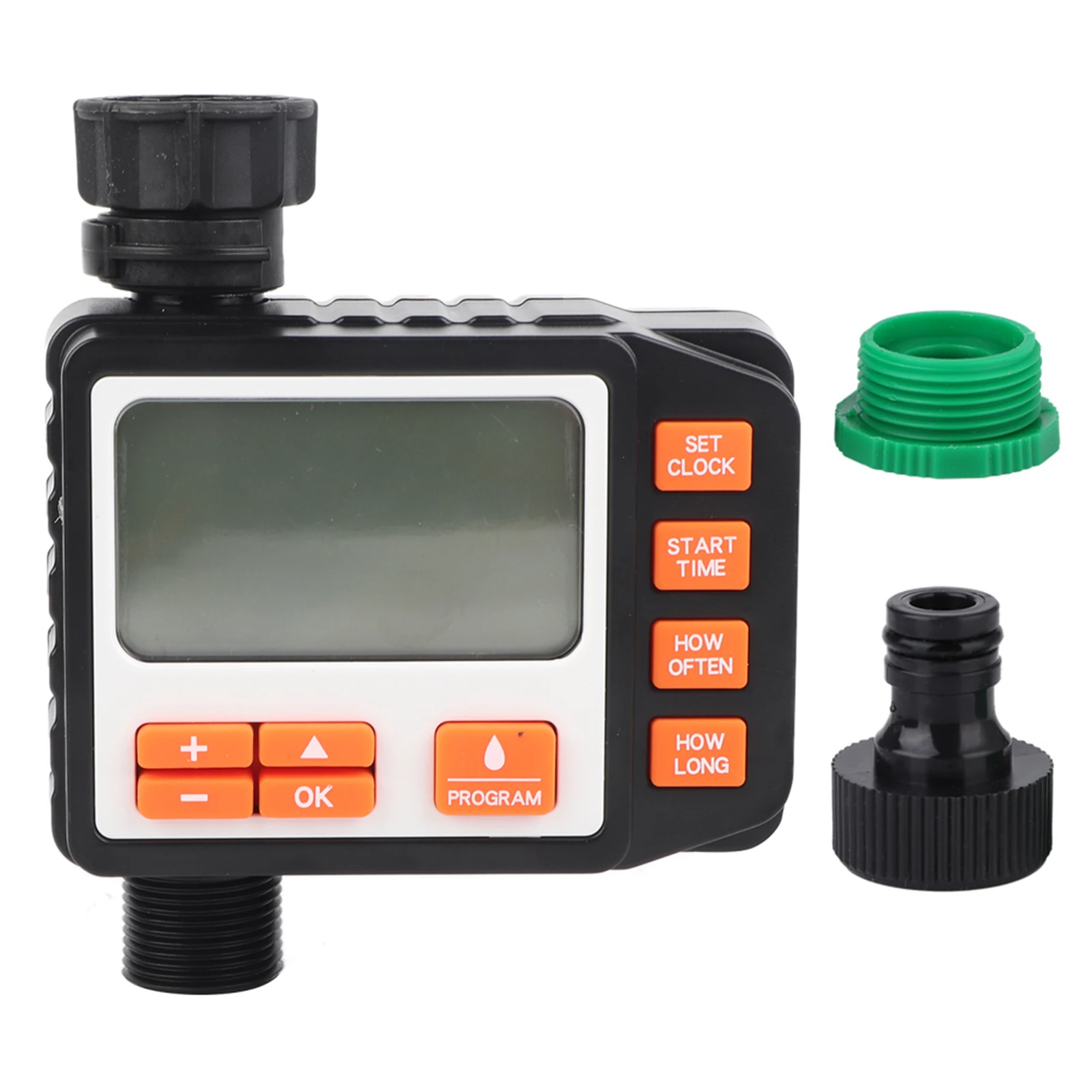 Irrigation Timer Electronic Garden Watering Timer Automatic Watering Irrigation Controller LCD Display Electronic Watering Timer