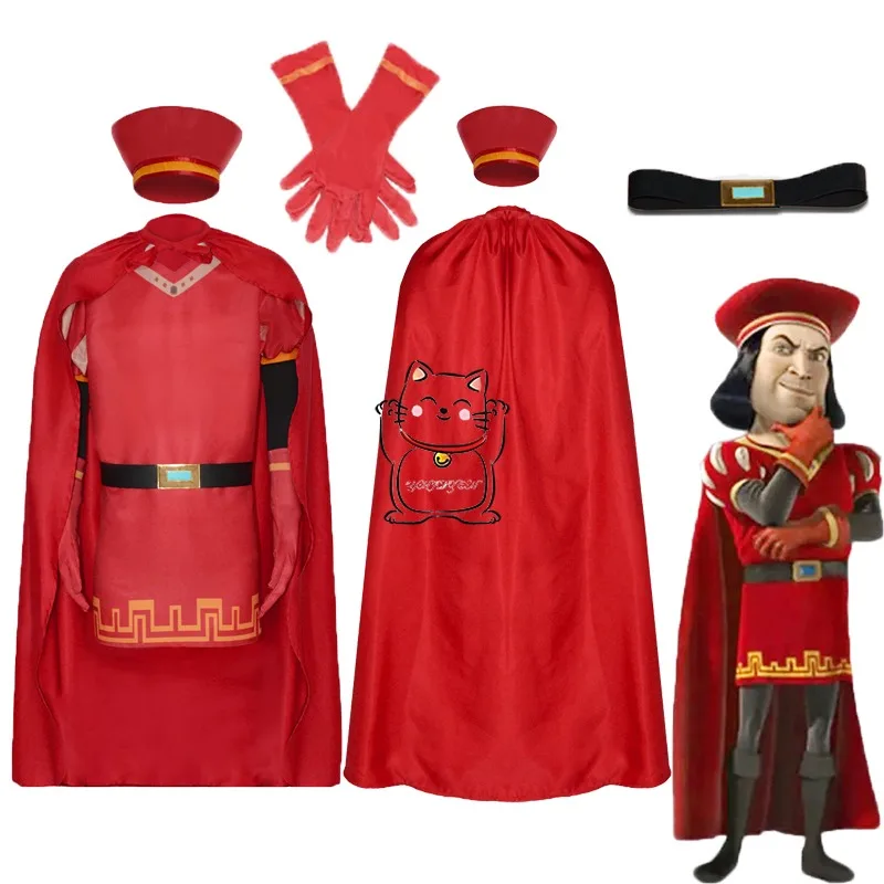 

Anime new Maximus Farquod Lord cosplay set Halloween party gift