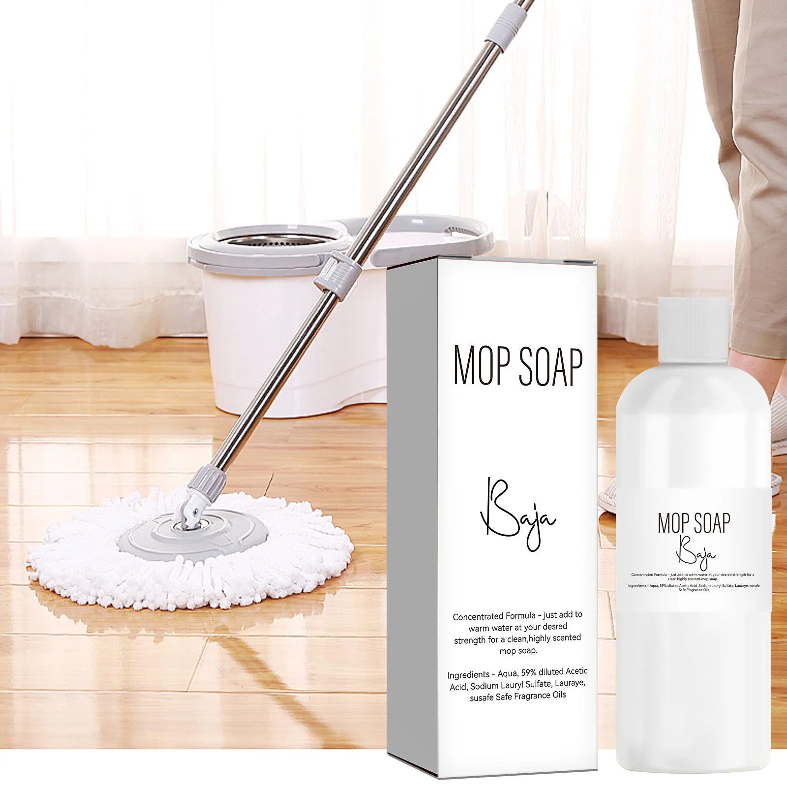 

120ml Multi-Surface Cleaning Liquid - Bathroom Kitchen Floor Tile Tabletop Cleaner, Polishing Brightening Surface Maintenance