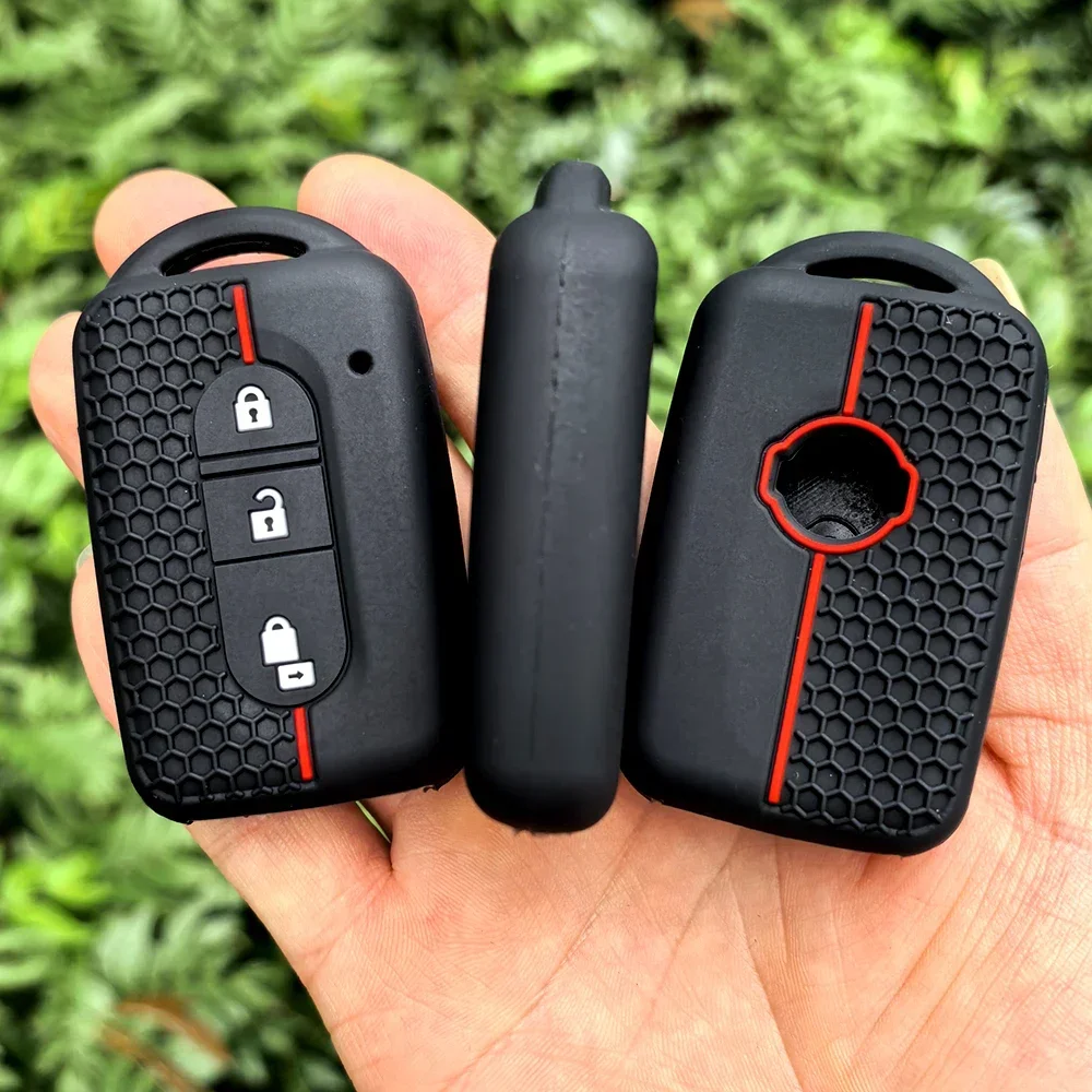 High Quality Leather Key Case Cover Shell Holder Keychain For Nissan Tiida NV200 Pathfinder R51 Qashqai G10 Car Accessories