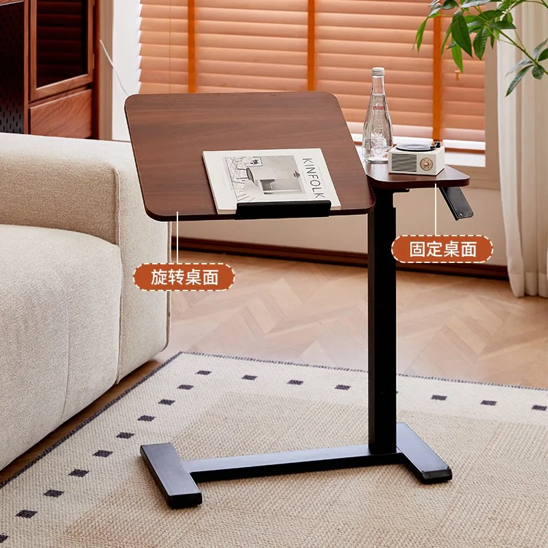 Bedside removable flip lift table folding computerbed lazy study table desk eating