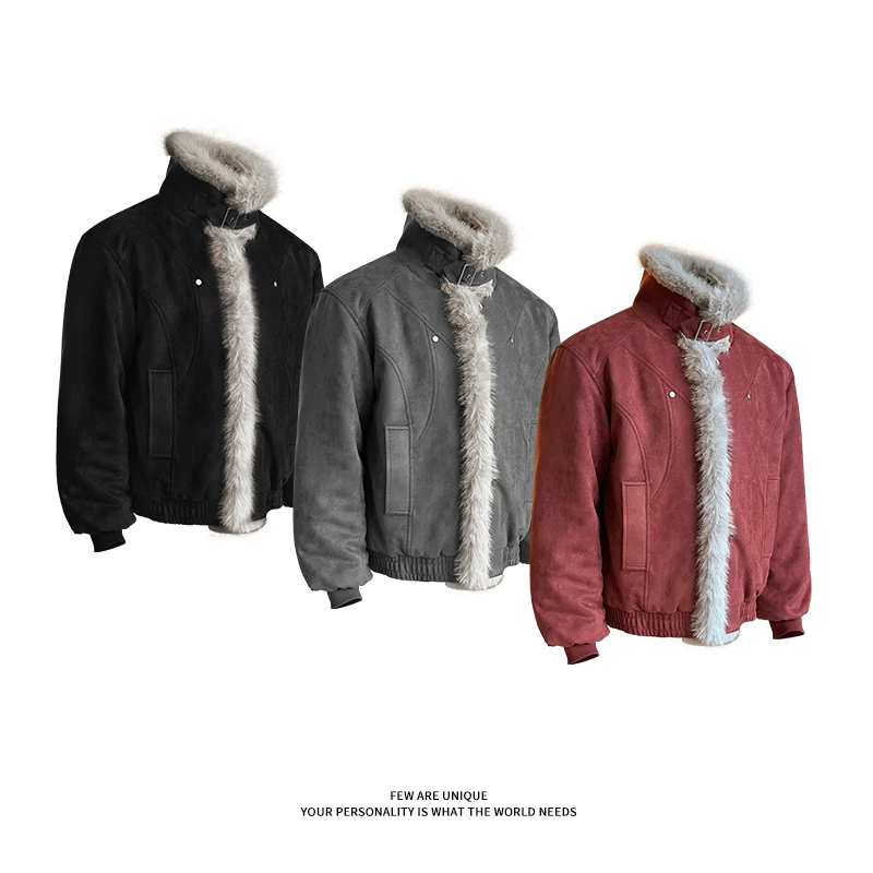 سترة من الجلد الصناعي بسحاب للخريف والشتاء، سترة قطيفة دافئة عصرية وغير رسمية، سترة فضفاضة جديدة للرجال والنساء