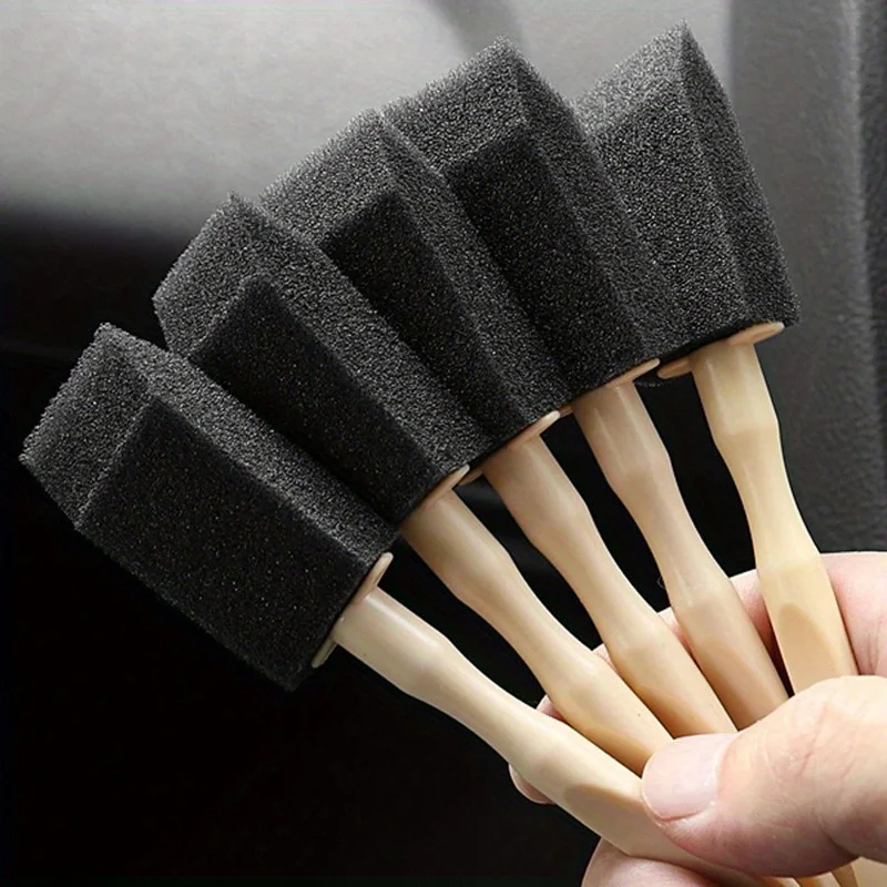 

1Pcs Car Air Conditioner Vent Sponge Brush Car Detailing Brush Car Grille Cleaner Detailing Brush Auto Interior Accessories