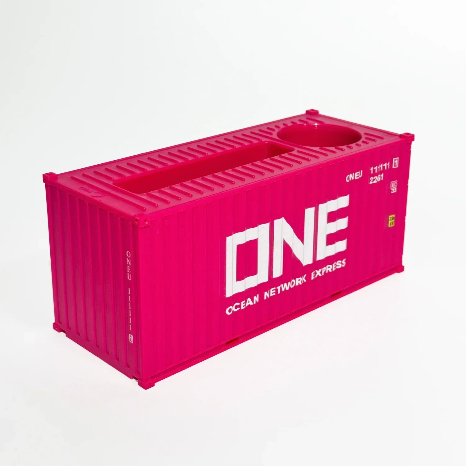 

Оригинальный пластиковый контейнер в масштабе 1:35, имитационная модель с логотипом, коробка для хранения из АБС-пластика, держатель для ручек и ваза, модель игрушки, хобби и подарок