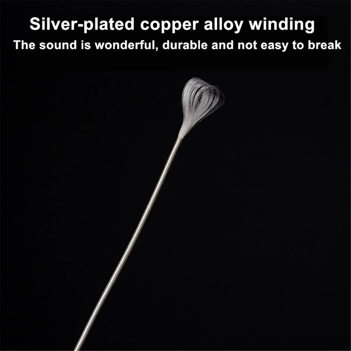 6/set Classical Guitar Strings Set Plating Super Light Classic Guitar Clear Nylon Silver Strings Silver Plated Copper