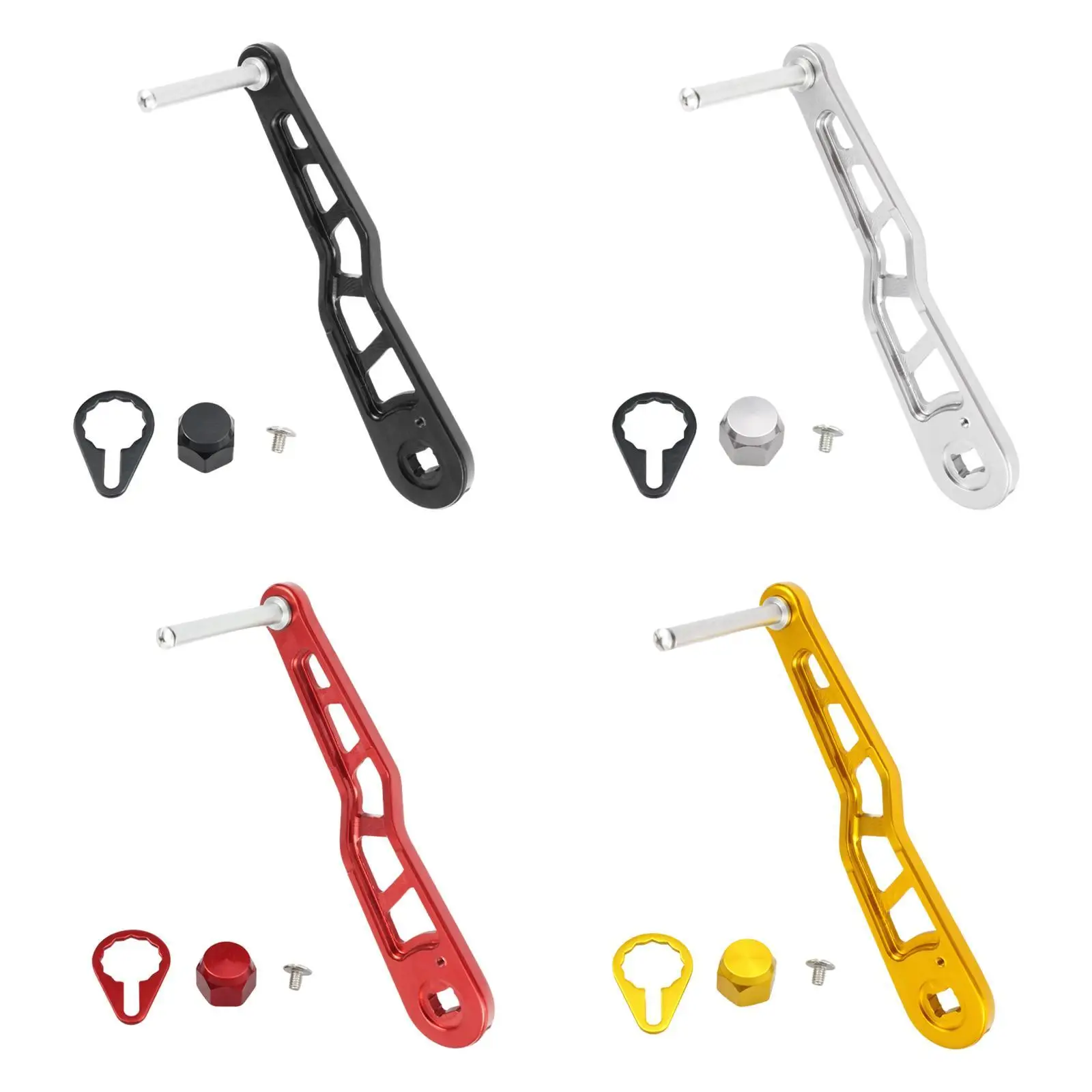 釣りリールハンドルベアリング-7x4x25mm-シャフトアルミ合金ロッカーアーム