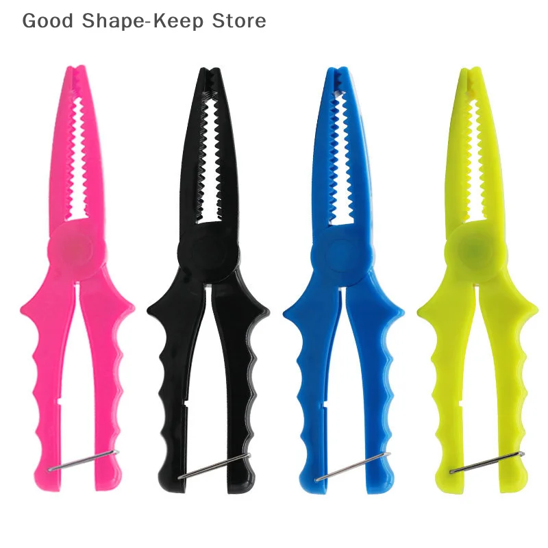 

1 шт., нескользящие рыболовные плоскогубцы из АБС-пластика, зажим для рыбы, захват, инструмент для освобождения, экстрактор крючков, держатель для тела, щипцы для рыбалки