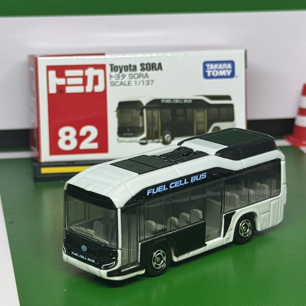 

Takara Tomy Tomica No.82 Toyota Sora литье под давлением статический сплав режим автомобиля коллекция дисплей игрушка для мальчика подарок