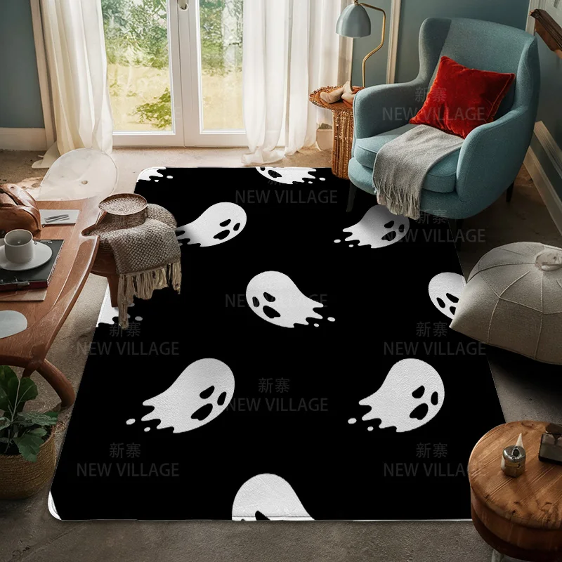 House entrance carpet Home door mat Living Room Bath Foot bathroom non-slip water absorption rugs bath Halloween Autumn Pumpkin