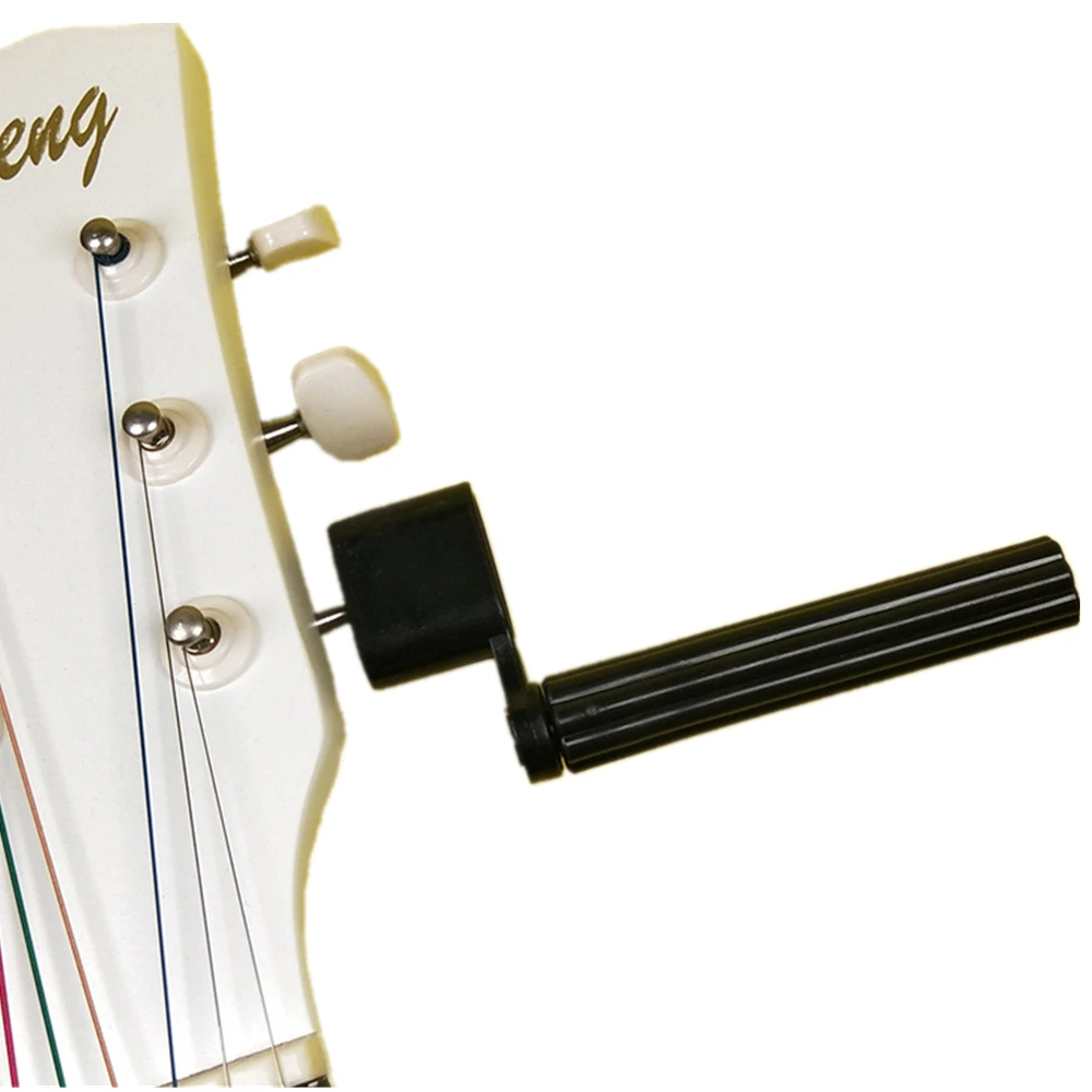 1PC Plastic Guitar String Winder Speed Puller Bridge Guitar Strings Tuners Winding Device Change Strings Tool Guitar Accessories