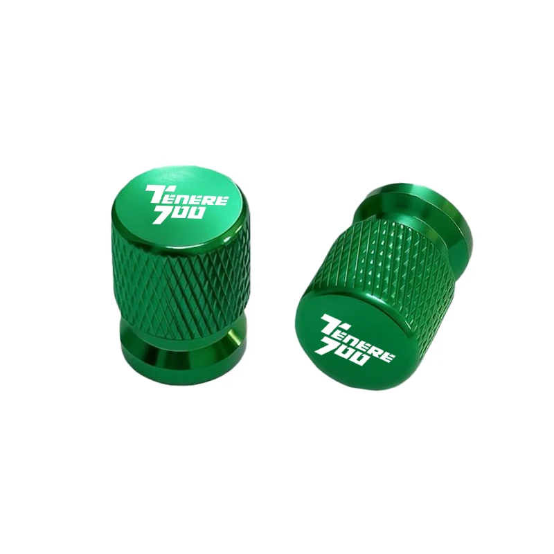 2PCS Motorcycle Aluminum For YAMAHA TENERE700 XT700 TENERE 700 World Raid T700 T7 Alloy Tire Wheel Parts Valve Stem Caps Cover view 2
