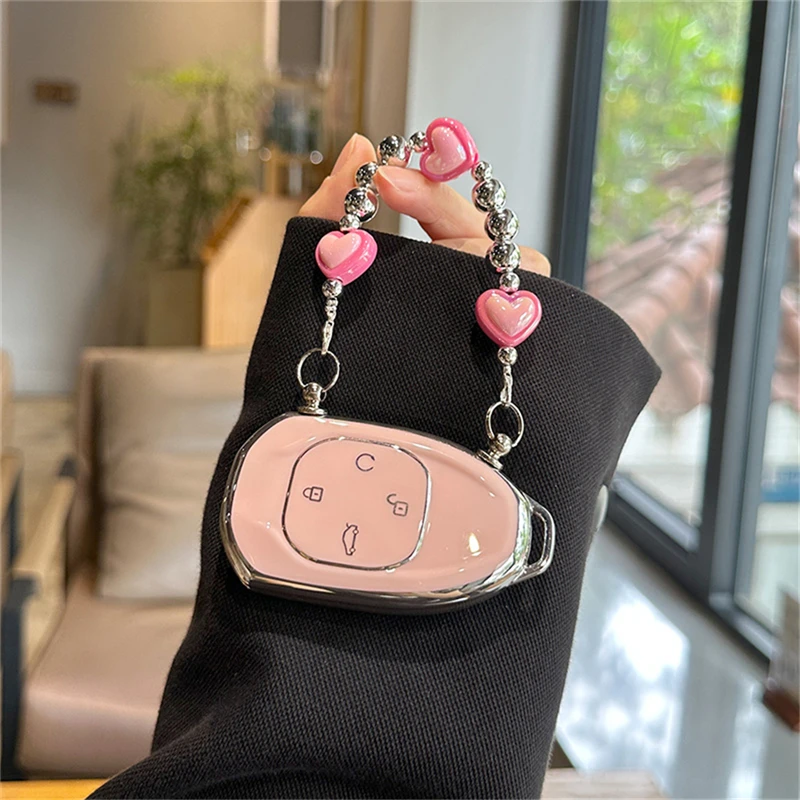 

TPU Car Key Case Remote Cover Shell Holder Female Keychain Bag For GAC Trumpchi New Empow J11 J12 J13 J15 J16 GS8 GS4 GS3 Emzoom