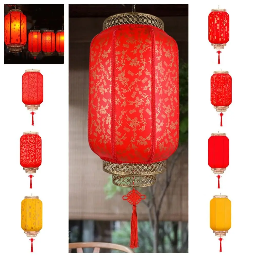 

Portable Waterproof Chinese Red Lantern Round Chinatown Spring Festival Lantern Hanging Chinese Culture New Year Lantern Outdoor