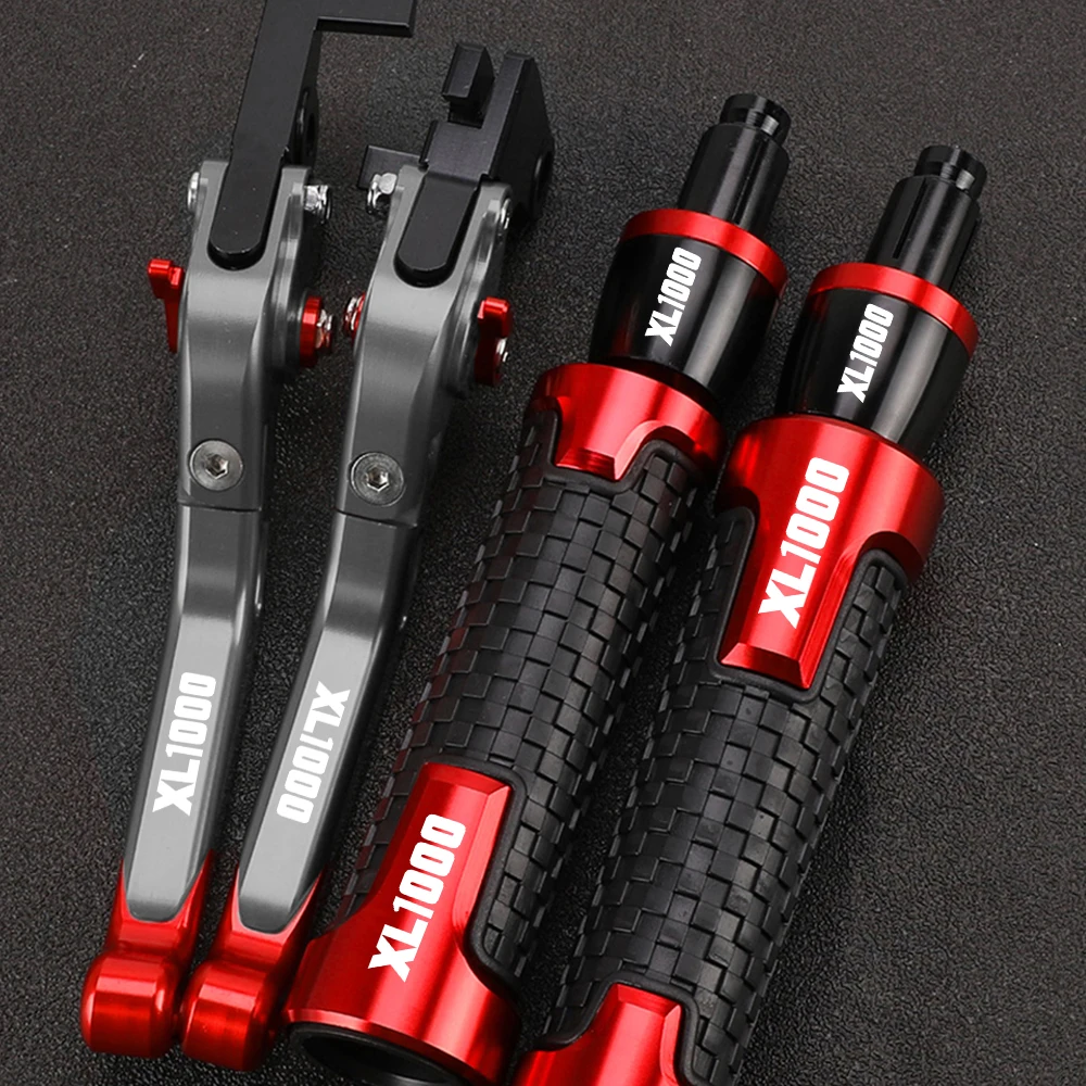 FOR Honda XL 1000 XL1000 VARADERO 1999-2013 Motorcycle Hand Brake Clutch Adjustable Levers Handle Folding Extendable Lever grip