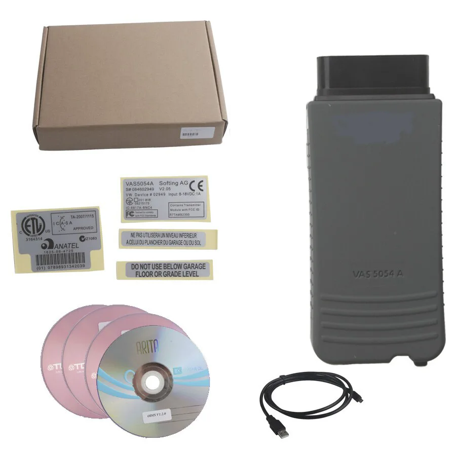 

Bluetooth VAS5054A Bluetooth Full Chip ODIS with Buzzer, Suitable for Volkswagen Audi Skoda Seat, Vehicle Diagnostic Instrument