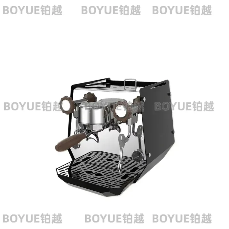 Italian Semi Automatic Espresso Machine Dual Boiler PID Temp Control Constant Heat Milk Frother Home Barista Coffee Maker