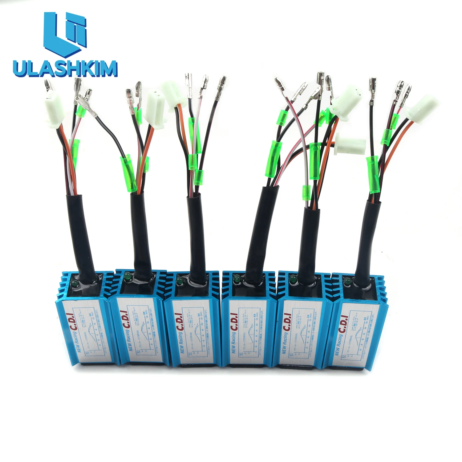 سكوتر CDI JOG 50 JOG90 Vento Zip Keeway Hurricane 1e40qmb Minarelli وحدة سباق CDI عالية الأداء تعمل بالتيار المتردد بدون حد Rev #5