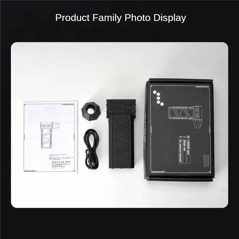 

ABKQ-3X Violent Turbo Fan 130000 об/мин Ручной бесщеточный двигатель с трехскоростной регулировкой Промышленный канальный вентилятор Жестокий вентилятор Черный