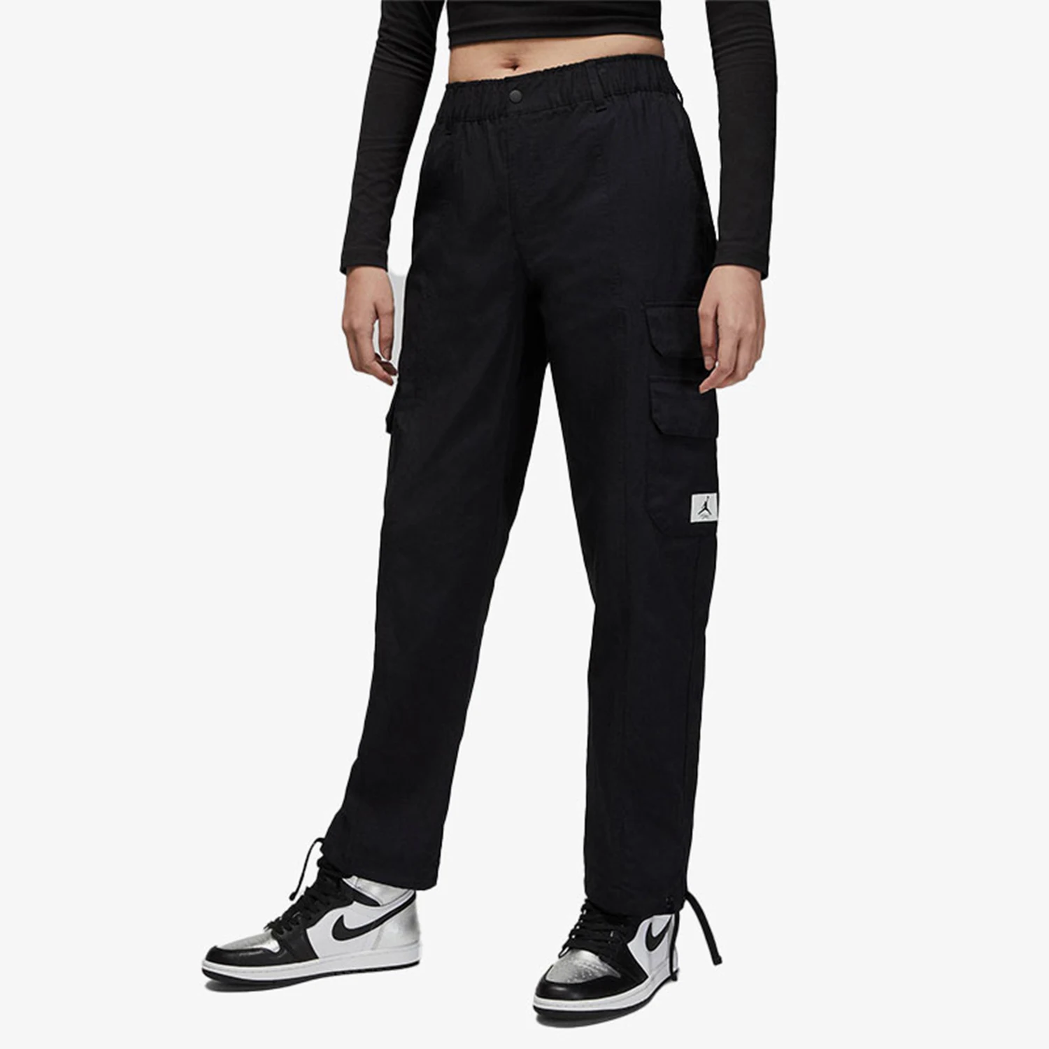 

Оригинальные женские повседневные спортивные прочные длинные брюки прямого кроя Nike DQ4624-010