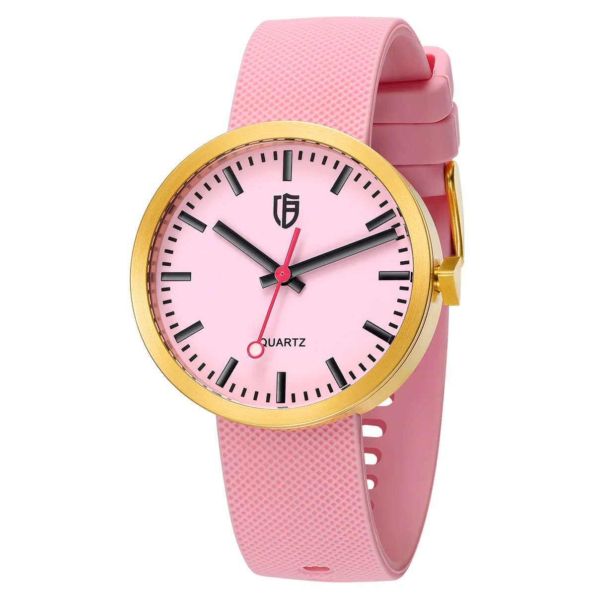 BERNY Relógio para Mulheres Simples Luminoso RailRoad Dial Safira Quartzo Relógio de Pulso Moda Casual Senhoras Relógios de Aço Inoxidável